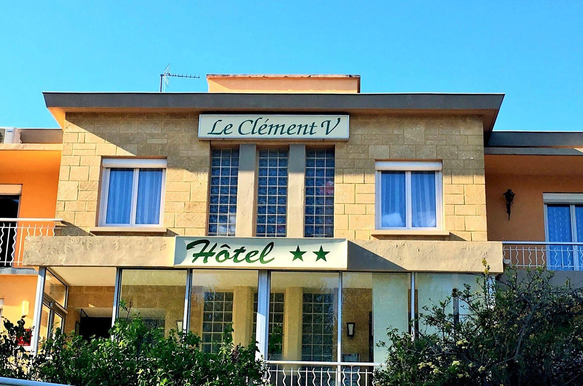 Logis Hotel Le Clement V Рокмор Екстериор снимка