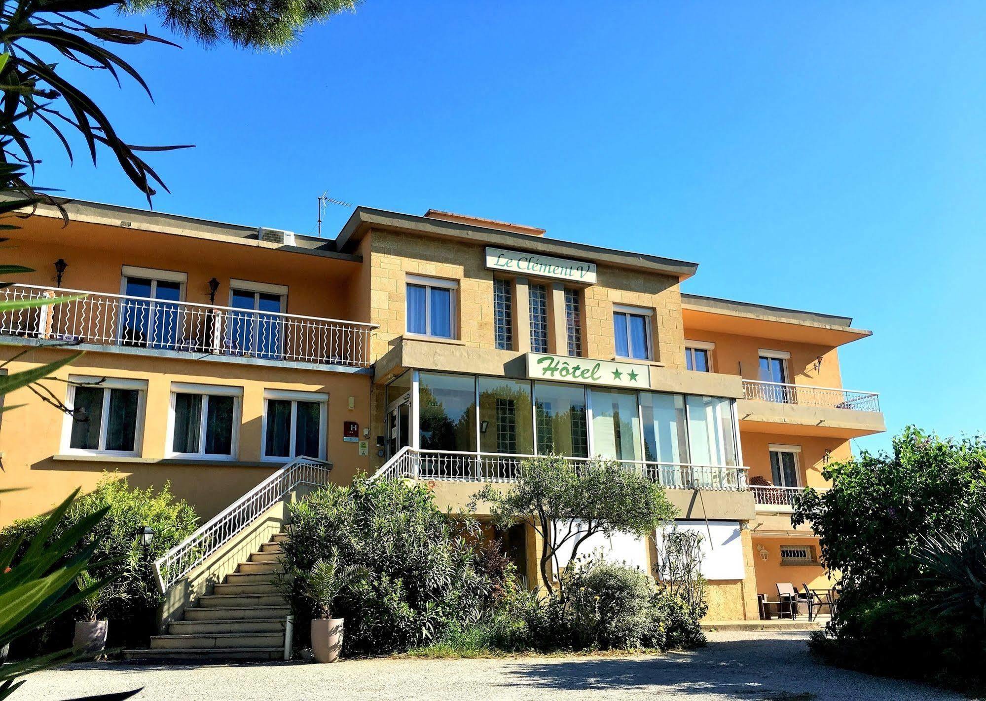 Logis Hotel Le Clement V Рокмор Екстериор снимка