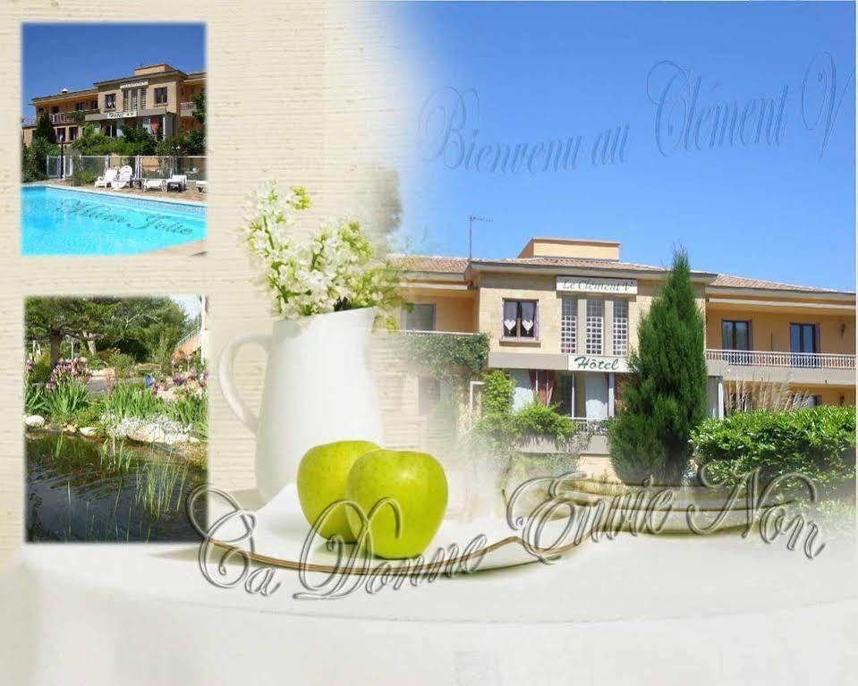 Logis Hotel Le Clement V Рокмор Екстериор снимка